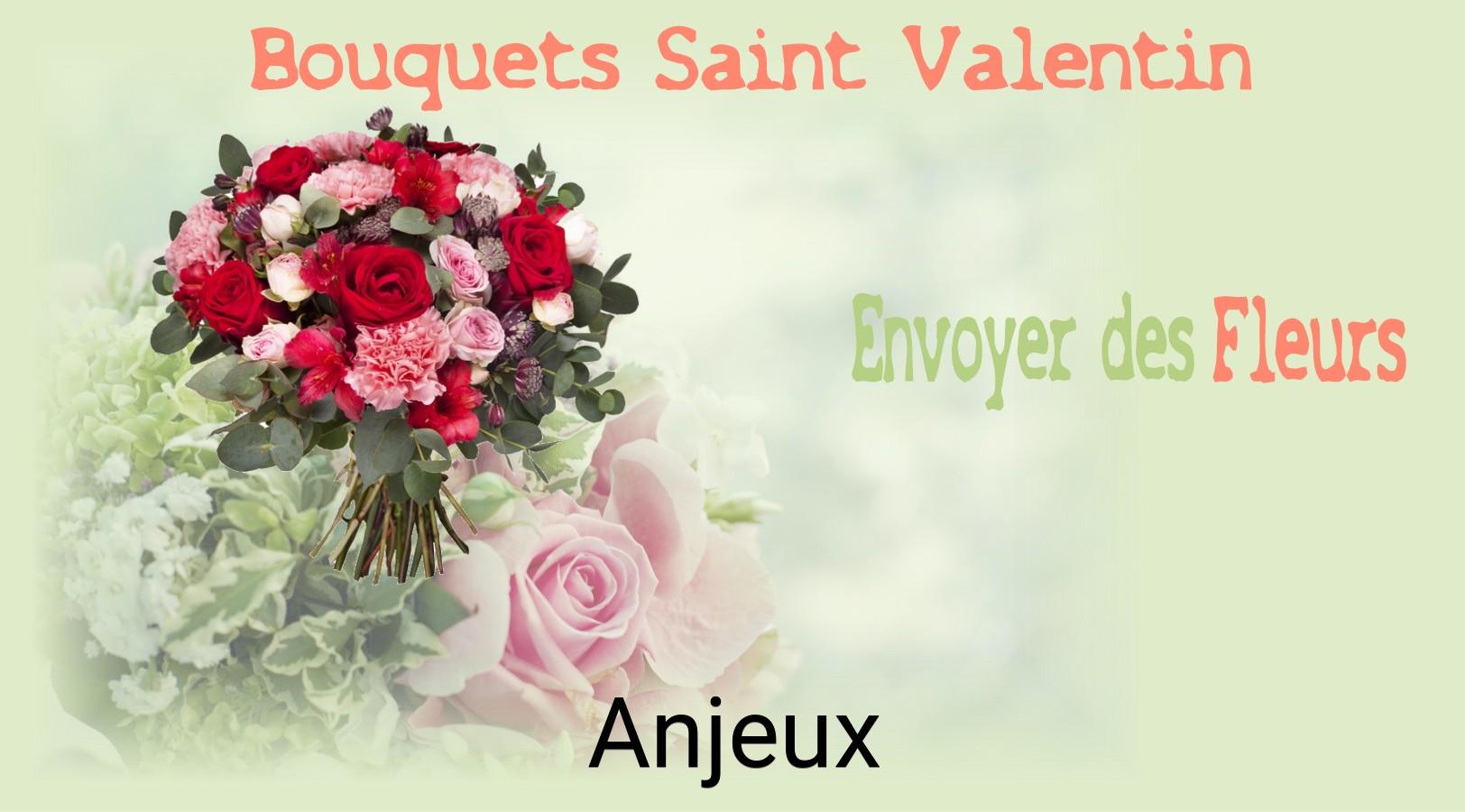 Roses de Saint-Valentin livrées à Anjeux